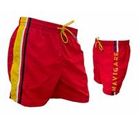 Navigare Boxer Mare Costume Uomo Pantaloncini da Bagno Anche in Taglie conformate (298306 Red, XXL)