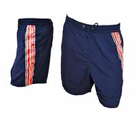 Navigare Boxer Mare + Sacca - Costume Uomo - Pantaloncini da Bagno - Costume da Bagno Uomo Anche in Taglie conformate (938309 Navy + Sacca, 5XL)