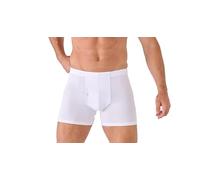 Navigare Boxer Uomo 576 - Pack da 6 - Cotone bielastico - Apertura Frontale con bottoncino - Bianco/Assortiti