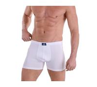 Navigare Boxer Uomo Calibrato - Pack da 4 - Jersey Cotone Elasticizzato - Nuova Collezione 2025 - Bianco/Assortiti Mutande, XXXL (Pacco da 4)