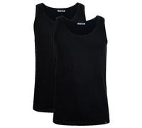 Navigare Canotta in 100% Cotone Art.811 Conf. 2 pz Nero L