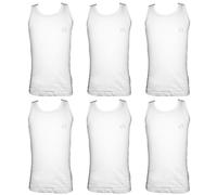 Navigare Canotta spalla larga JUNIOR - Pack da 6 - Jersey Cotone Elasticizzato