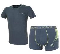 Navigare Completo intimo Uomo t-shirt con slip o boxer Nero o Blu
