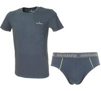 Navigare Completo intimo Uomo t-shirt con slip o boxer Nero o Blu