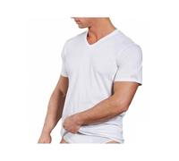 3 T-shirt uomo Navigare manica corta con scollo V in puro jersey cotone art 512
