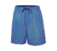Navigare Costume Uomo Boxer Nylon calibrato Taglie Forti Oversize Art. 998383 (5XL, Bluette)
