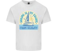 Navigare La Mia Fuga Dalla Realtà Maglietta Per Bambini Ragazzi E Ragazze