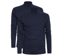 Navigare Lupetto Interlock, Confezione da 2 Pezzi, Art.915, Navy M