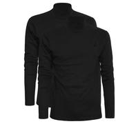 Navigare Lupetto Interlock, Confezione da 2 Pezzi, Art.915, Nero 3XL