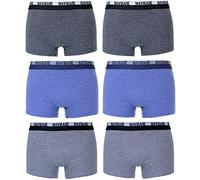 Navigare Offerta Boxer Uomo Pacco da 6 Elasticizzati Vari Modelli (IT, Testo, XXL, Regular, Regular, 21007Z)