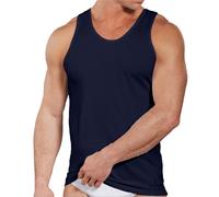 Navigare (Pacco da 3) Canottiera Uomo Spalla Larga in Cotone Bielastico Soft 572