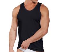 Navigare (Pacco da 3) Canottiera Uomo Spalla Larga in Cotone Bielastico Soft 572