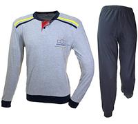 Navigare Pigiama Ragazzo Cotone Interlock Invernale 10-12-14-16 Anni 215625 (IT, età, 12 Anni, Regular, Navy)