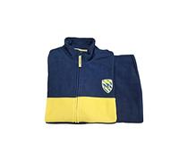 Navigare Pigiama Tuta Uomo Chiusura Zip Caldo Pile Invernale Egidio (as6, Numeric, Numeric_52, Regular, Regular, Navy, 52)