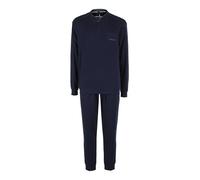 Navigare Pigiama Uomo Caldo Cotone Invernale Serafino con Polsini Vari Modelli (IT, Testo, L, Regular, Regular, 1911 Jeans)