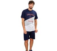 Navigare Pigiama Uomo Corto Estivo B2141302 - Navy M
