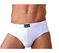 NAVIGARE UNDERWEAR Confezione da N. 6 Slip Uomo in Morbido Cotone BIELASTICO Soft Elastico INFILATO, Massima Vestibilita'. Dsiponibile negli Assortimenti Bianco e Colorato