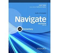 Navigate: A2 Elementary: Workbook (with key) [Lingua inglese]