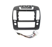 Navigation Panel Kit adattatore per cruscotto autoradio Android, adatto per Nissan Navara D40 Frontier Pathfinder(Full Set A Mod Black)