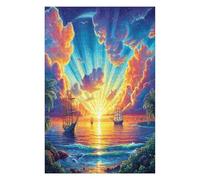 Navigation Sailboat Puzzle 1000 Pezzi Relax E Meditazione The Sea Ship Rompicapo Mindfulness Attività Per Il Benessere Riduzione Dell'ansia Regalo Per Tutti 1000 PCS