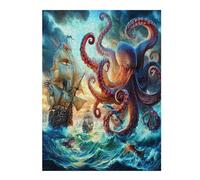 Navigation Sailboat Puzzle 500 Pezzi Rilassamento Antistress Premium The Sea Ship Rompicapo Pressione Ridotta Attività Mindfulness Rigenerazione Mentale500 PCS