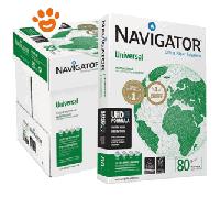 Carta Universal 80 A4 80 gr bianco Navigator conf. 500 fogli
