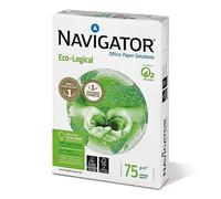 Navigator Eco-Logical Carta Premium per ufficio, Formato A4, 75 gr, 1 risma da 500 Fogli