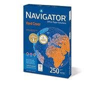 Navigator Hard Cover Carta Premium per ufficio, Formato A4, 250 gr, Risma da 125 fogli