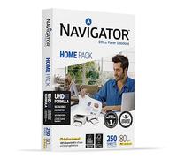 carta per fotocopie navigator home pack 80gr/mq a4 - risma da 250 fogli - nhp0800065