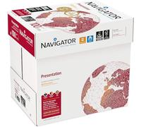 Navigator Presentation Carta Premium per ufficio, Formato A4, 100 gr, Confezione da 5 Risme da 500 Fogli
