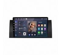 Navigatore Auto Navigazione Gps 2 Din per BMW 5 E39 E53 X5 1995-2006 Bluetooth, Ips Touchscreen Radio con Siri/Vocale/Gps Navigazione/Musica Online/Mirror Link, 4 Nucleo 4G+64G