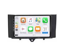 Navigatore Auto Navigazione Gps 2 Din per Mercedes Benz Smart Fortwo 2011-2015 Ips Touchscreen, Auto Stereo Radio con Bluetooth/Gps/Controllo Vocale/Mirror, 8 Nucleo 4G+64G