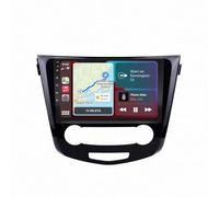 Navigatore Auto Navigazione Gps 2 Din per Nissan QashQai X-Trail 2013-2016 Bluetooth, Ips Touchscreen Radio con Siri/Vocale/Gps Navigazione/Musica Online/Mirror, 8 Nucleo 6G+128G
