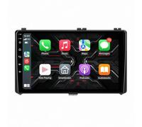 Navigatore Auto Navigazione Gps 2 Din per Toyota Auris 2013-2018 Bluetooth, Ips Touchscreen Radio con Siri/Vocale/Gps Navigazione/Musica Online/Mirror, 4 Nucleo 2G+32G
