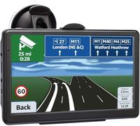 Navigatore GPS 5 Pollici,GPS Navigatore Satellitare,con POI Avviso Guida vocale Lane Programma gratuito a vita Aggiornamento UE,per Auto Camion
