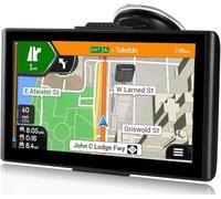 Navigatore GPS 7” per Auto Camion Camper - Mappe Europa 2025 Preinstallate, Aggiornamenti Gratuiti a Vita via Wi-Fi, Guida Vocale, Avvisi Autovelox, Navigazione Offline