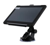 Navigatore GPS da 7 Pollici per Camion, Schermo Touch | Ricalcolo Percorso, Montaggio Sul Parabrezza, Compatibile Audio Auto, Nero, 1 Pezzo