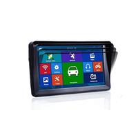 Navigatore GPS, HD. Auto GPS Navigazione 8G128MB 800 * 480 Risoluzione Touch Screen Bluetooth Avin. Navigatore del camion della mappa Europa(8G128MBSunshadeBT)