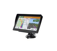 Navigatore GPS, navigazione GPS touchscreen da 7 pollici per auto, camion, camper, con informazioni sul traffico, mappa Europa 2025, aggiornamenti gratuiti a vita, guida vocale reale della direzione