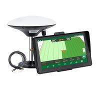 Navigatore GPS per trattore da 7/9 pollici, antenna GNSS ad alta precisione per aratura, semina e diserbo, forte anti-interferenza (22,9 cm)