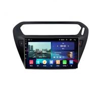 Navigatore per Auto Autoradio per Citroen Elysee 2013-2018 Touchscreen con Info Traffico, Tutor, Autovelox, Mappe Mondo, Aggiornamenti Veloci Via Wifi, 4 Nucleo 4G+64G