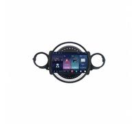 Navigatore per Auto per BMW MINI Cooper R56 R60 2007-2014 Wireless Carplay Android Auto, Trasmettitore Fm, Mappe Mondo, Indicatore Corsia in Movimento Autoradio, 4 Nucleo 4G＋64G