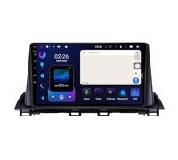Navigatore per Auto per Mazda 3 Axela 2014-2019 Motorcycle Smart Riding System Wireless Carplay Android Auto Mirror Link Fm Rds Gps Wifi Swc con Mappa Europa 3D, 8 Nucleo 6G+128G