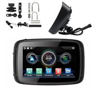 Navigatore Per Moto Da 5" Carplay Wireless Android Auto, Lettore Radio GPS, WIFI 4G USB, Bluetooth, Indicazioni Vocali Passo-passo, Proiezione Wireless, Telefono Vivavoce, FM
