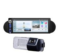 Navigatore satellitare GPS AHD da 6,9 '' Canbus Autoradio Autoradio con Wireless CarPlay e Android Rear View Backup Camera Sistema Parcheggio Compatibile con V W New Beetle 1C 9C (radio+fotocamera)