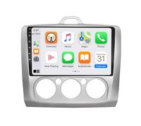 Navigatore Satellitare per Auto per Ford Focus 2005-2011 Cartablet Compatibile, Navigatore Wireless Carplay Android Auto Mirror Link Fm Rds Gps Wifi Swc con Mappa Europa 3D, 4 Nucleo 4G+64G