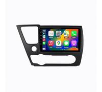 Navigatore Satellitare per Auto per Honda Civic 9 2013 2014 2015 2016 con Carplay Android Auto, Touchscreen Gps Navi Bluetooth Mirror Link Wifi Radio Fm, Guida, 8 Nucleo 8G＋256G