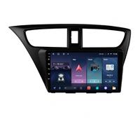 Navigatore Satellitare per Auto per Honda Civic 9 FK FB 2012-2017 con Carplay Android Auto, Touchscreen Gps Navi Bluetooth Mirror Link Wifi Radio Fm, Guida, 4 Nucleo 1G＋32G