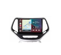 Navigatore Satellitare per Auto per Jeep Cherokee 2014-2017 Motorcycle Smart Riding System Navigazione Automatica Hd Touch Screen, Multi-Lingue Guida Vocale, 2025 Mappatura Uk Europa, 4 Nucleo 4G+64G