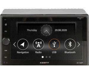 Navigatore xzent x-427 2-din con sistema di infotainment